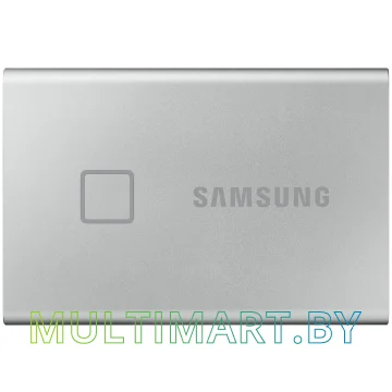 Внешний накопитель Samsung T7 Touch 500GB MU-PC500S/WW (серебристый)